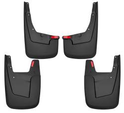 Husky Liner Custom Front/Rear Mud Guards Black for Dodge RAM Trucks 58146