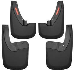 Husky Liner Custom Front/Rear Mud Guards Black for Dodge RAM Trucks 58186