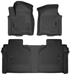 Husky Liners Weatherbeater Front/Rear Floor Liners Black Silverado/Sierra 94021