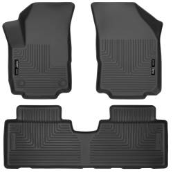Husky Liners - Husky Liner Weatherbeater Front/Rear Floor Liners Black GMC Terrain 95151 - Image 1