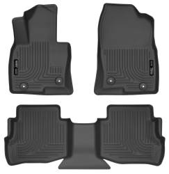 Husky Liners - Husky Liner Weatherbeater Front/Rear Floor Liners Black Mazda CX-9 95611 - Image 1