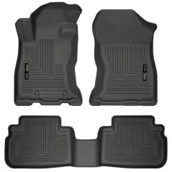Husky Liner Weatherbeater Front/Rear Floor Liners Black for Forester 95891
