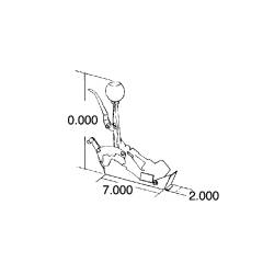 Hurst - Hurst 3160009 Quarter Stick Auto Shifter for Chrysler/Ford/AMC/Lincoln/Mercury - Image 2