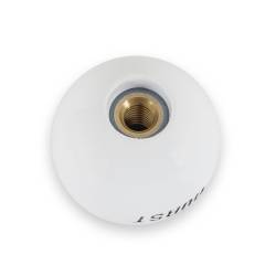 Hurst 1630040 Classic 6-Speed Shift Knob Upper Right Reverse White 3/8-16