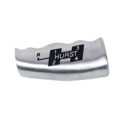 Hurst 1535000 Universal T-Handle 4-Speed Shift Knob Brushed Aluminum 3/18-16