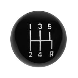 Hurst - Hurst 1630108 Classic 5-Speed Shift Knob Lower Right Reverse Black 3/8-16 - Image 1