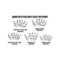 Hurst - Hurst 3160001 Quarter Stick Auto Race Shifter Kit for 2spd/3spd GM Powerglide - Image 6