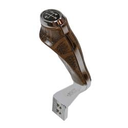 Hurst - Hurst 5388575 PistolGrip Manual Shifter Handle Wood/Chrome for 70-74 Dodge/Ply - Image 6