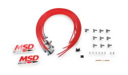 MSD Ignition 31229 Universal 90-DEG Plug/Cap 8-Cyl 8.5mm Spark Plug Wire Set