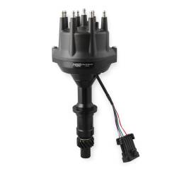MSD Ignition 23843 Pro-Billet EFI Dual Sync Distributor Black for Pontiac V8