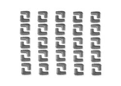 MSD - MSD Ignition 34554 90-DEG Nipple Spark Plug Boots Gray Silicone for GM HEI 50EA - Image 1