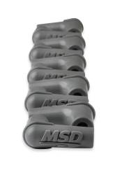 MSD - MSD Ignition 34554 90-DEG Nipple Spark Plug Boots Gray Silicone for GM HEI 50EA - Image 3