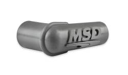 MSD - MSD Ignition 34514 90-DEG Logo Spark Plug Boots Gray Silicone 50EA - Image 4