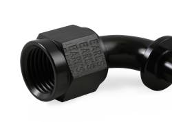 MSD - MSD Ignition 2935 Atomic EFI 6AN Fitting 90-DEG Adapter Socketless Black - Image 5