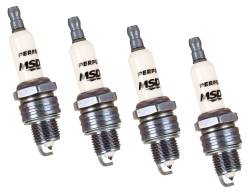 MSD Ignition 37364 Iridium Tip Spark Plug 14mm .500" Reach 4Pc