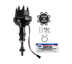 MSD Ignition 857931 Pro-Billet Small Diameter Distributor Black for Ford 289-302