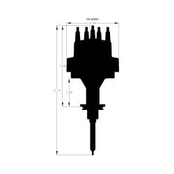 MSD Ignition 83891 Pro-Billet Distributor for Chrysler 392 Hemi