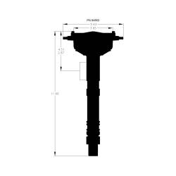 MSD - MSD Ignition 84863 Super Tall Block Black Crab Cap Distributor for Chevy - Image 6