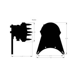 MSD Ignition 8520 Pro-Billet Front Drive Distributor for GM Big Block