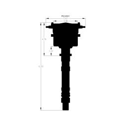 MSD Ignition 84891 Flat-Top Pro-Billet Distributor for Chevy