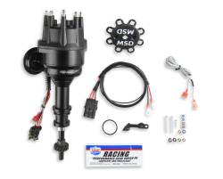 MSD Ignition 835031 Ready-To-Run Distributor Steel Gear for Ford 351C-460 Black