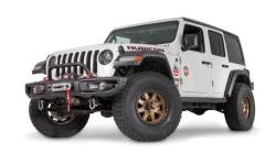 Warn - Warn 102355 Low Grille Guard Tube for 18-25 Jeep Wrangler JL Gladiator JT Bumper - Image 1