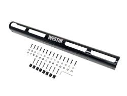 Westin - Westin 36-6005W4 ELITE 23.5" 4 LIGHT CHANNEL PUSH BUMPER WHELEN 4 HOLE - Image 1