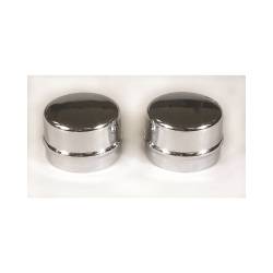 Mr Gasket 2485 Dust Cap Front Chrome 1.790" Dia. 2 Pc.