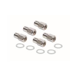 Mr Gasket 4301G Lug Nut 5pc Set 1/2-20 1.625" Long 13/16 Hex .68"x.75" Shank