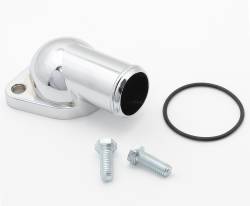 Mr Gasket 2667 Water Neck Chrome Plated w/Bolts & O-Ring for Pontiac