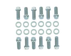 Mr Gasket 5003 Chrome 12-Point Intake Manifold Bolt for 55-96 Buick/Chevy/GMC/OM