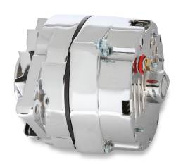 Mr Gasket - Mr Gasket 5123 Alternator 80 Amp. Chrome Plated Single Groove Pulley for GM - Image 4