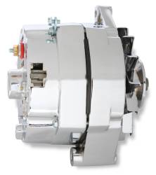 Mr Gasket - Mr Gasket 5123 Alternator 80 Amp. Chrome Plated Single Groove Pulley for GM - Image 3