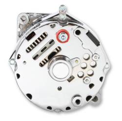Mr Gasket - Mr Gasket 5123 Alternator 80 Amp. Chrome Plated Single Groove Pulley for GM - Image 5