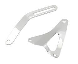 Mr Gasket 5185 Chrome Alternator Bracket Kit for 65-69 Ford/Mercury