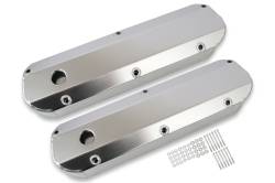 Mr Gasket 6843G Silver Fabricated Alum. Valve Covers 62-85 Ford/Lincoln/Mercury