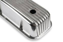 Mr Gasket - Mr Gasket 6859G Polished Cast Aluminum Tall Valve Covers for 65-00 Chevy/GMC BB - Image 3