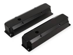 Mr Gasket 6865BG Black Fabricated Aluminum Valve Covers for 65-78 Chrysler BB