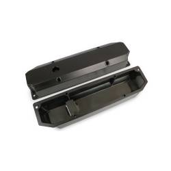 Mr Gasket - Mr Gasket 6865BG Black Fabricated Aluminum Valve Covers for 65-78 Chrysler BB - Image 4