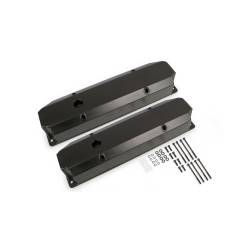 Mr Gasket - Mr Gasket 6865BG Black Fabricated Aluminum Valve Covers for 65-78 Chrysler BB - Image 2