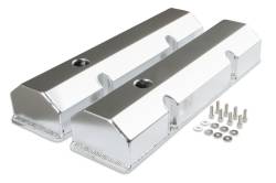 Mr Gasket 6817G Silver Finish-Alu. Valve Covers for 58-86 Chevy 262/400 Gen-I SB