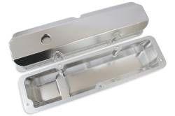 Mr Gasket - Mr Gasket 6872G Silver Fabricated Aluminum Valve Covers for 58-76 Ford/Mercury - Image 4