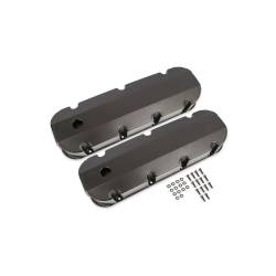 Mr Gasket - Mr Gasket 6832BG Black Fabricated Alu. Valve Covers for 65-00 Chevy 396-454 BB - Image 2