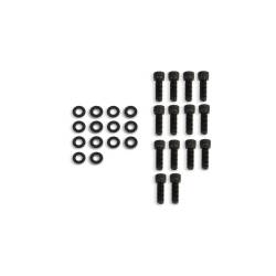 Mr Gasket - Mr Gasket 6832BG Black Fabricated Alu. Valve Covers for 65-00 Chevy 396-454 BB - Image 6