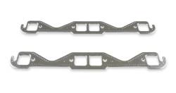 Mr Gasket 7401G Square Port Aluminum Exhaust Gasket 55-91 Chevy 262-400 SB Gen-I
