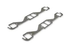Mr Gasket - Mr Gasket 7401G Square Port Aluminum Exhaust Gasket 55-91 Chevy 262-400 SB Gen-I - Image 2