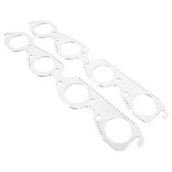 Mr Gasket - Mr Gasket 7409G Round Ports Aluminum Header Gasket 65-90 Chevy 396-454 Big Block - Image 3