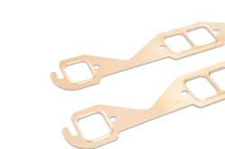 Mr Gasket - Mr Gasket 7153 Rectangular Ports Copper Seal Exhaust Gasket 55-91 Chevy 262-400 - Image 4