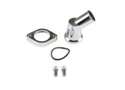 Mr Gasket - Mr Gasket 9141G 45-DEG O-Ring Style Chrome Water Neck 67-75 Chevy V8 Engines - Image 2