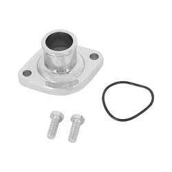 Mr Gasket 9845 Water Neck Chrome Plated w/Bolts & O-Ring Straight Neck